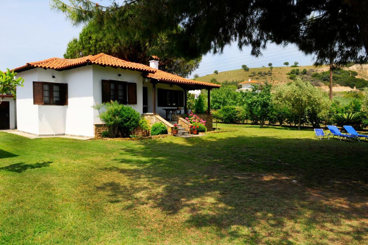 Athos View Villa By The Sea Ормос Пангиас Екстериор снимка