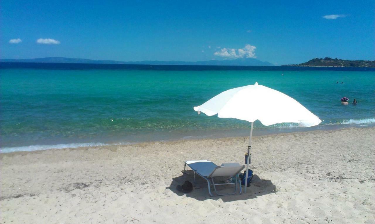 Athos View Villa By The Sea Ормос Пангиас Екстериор снимка
