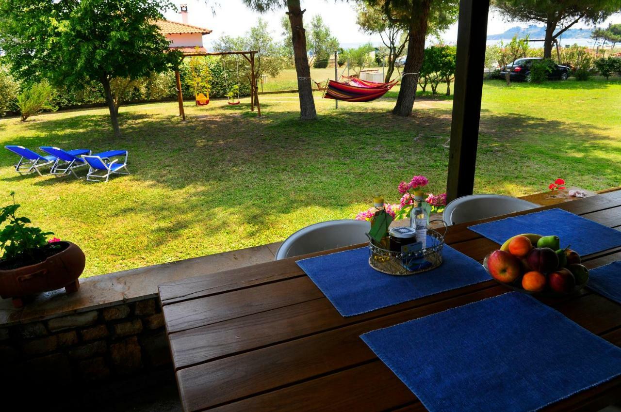 Athos View Villa By The Sea Ормос Пангиас Екстериор снимка