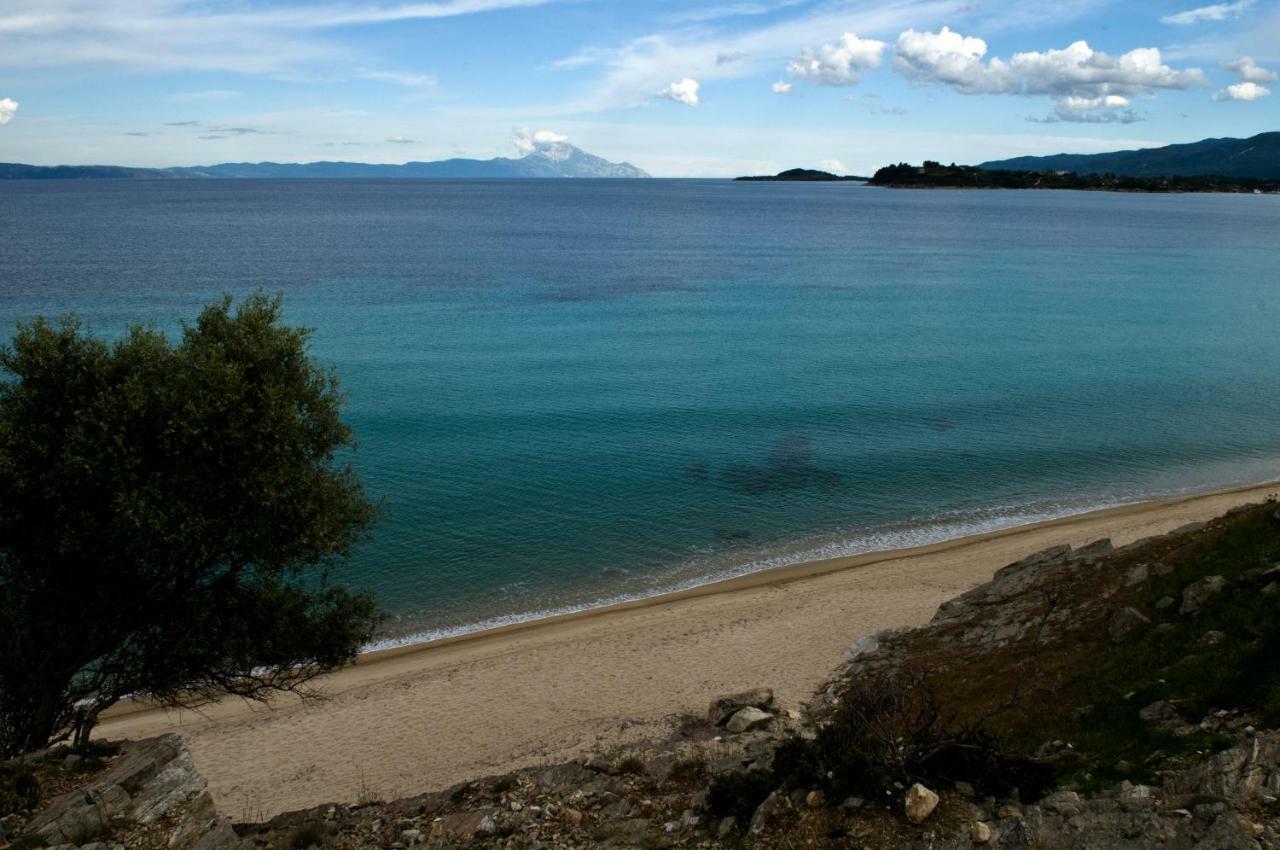 Athos View Villa By The Sea Ормос Пангиас Екстериор снимка