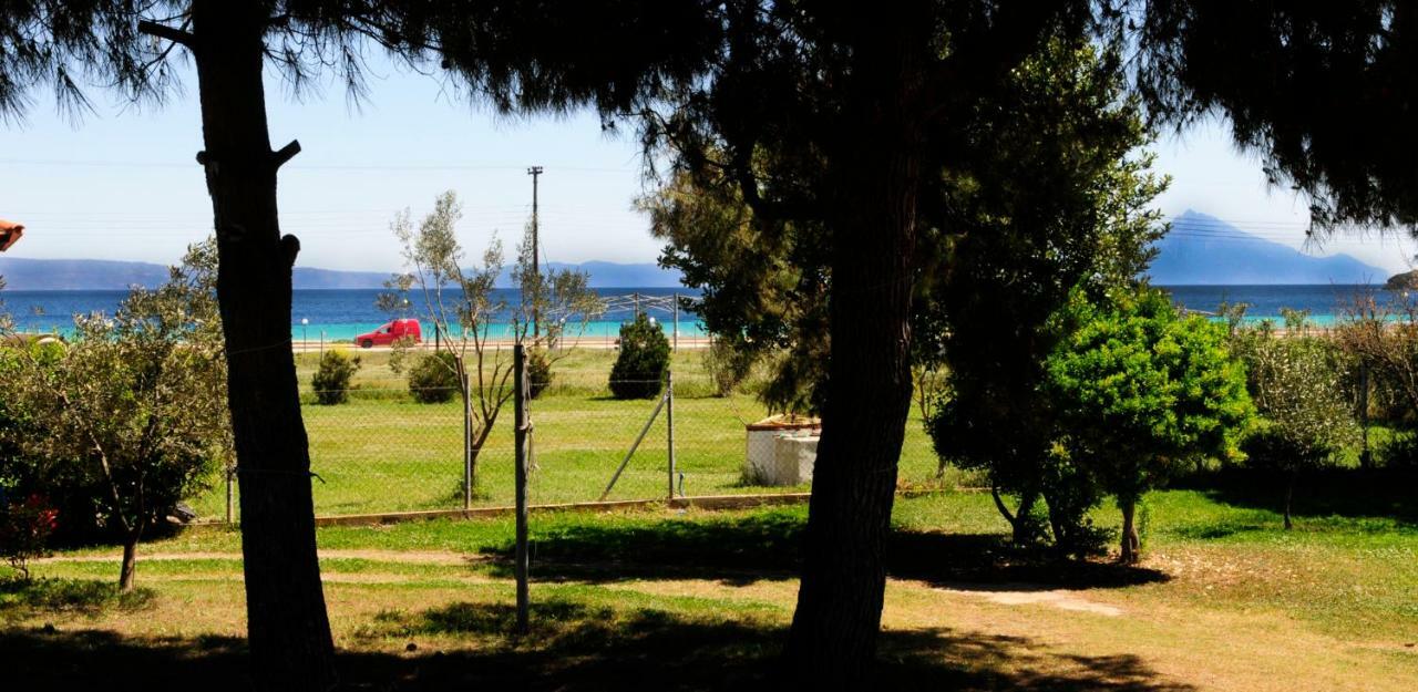 Athos View Villa By The Sea Ормос Пангиас Екстериор снимка