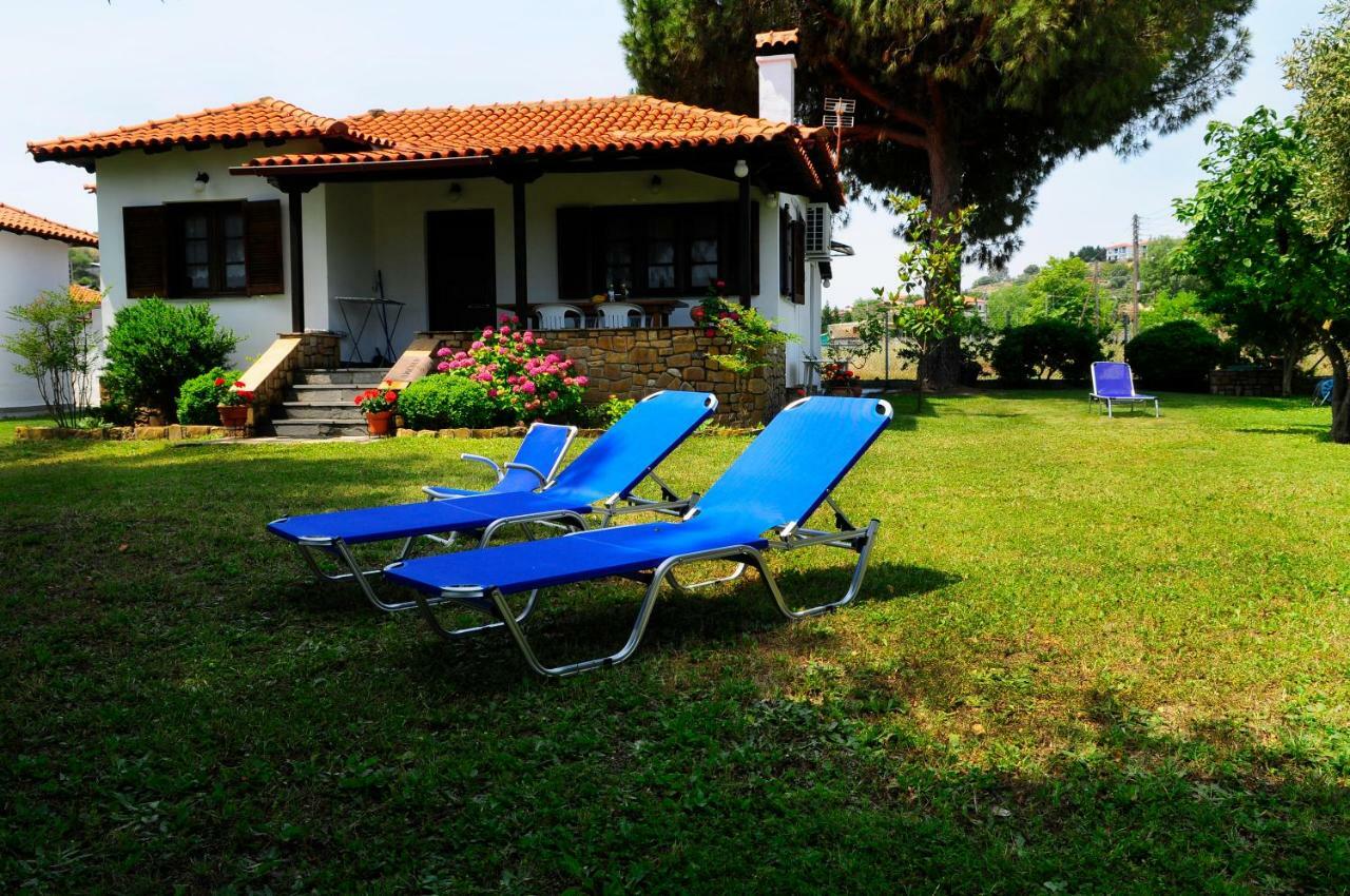 Athos View Villa By The Sea Ормос Пангиас Екстериор снимка