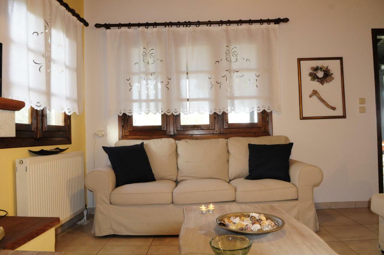 Athos View Villa By The Sea Ормос Пангиас Екстериор снимка